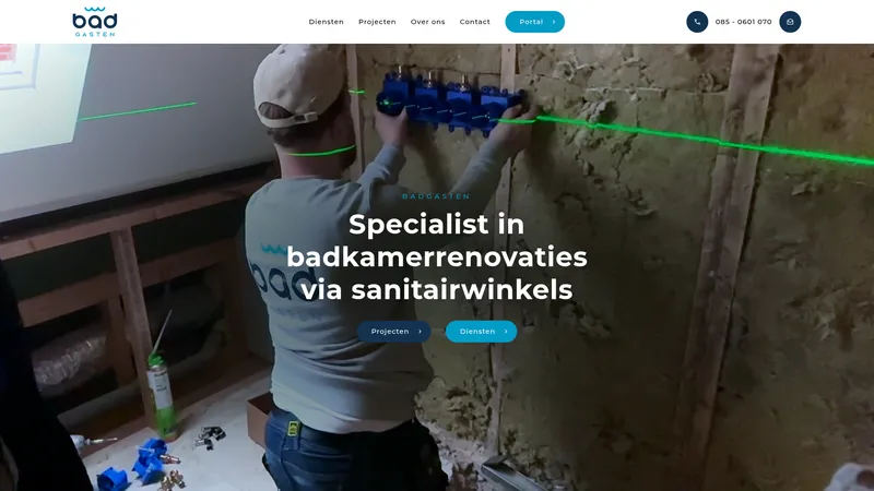 Website van Badgasten