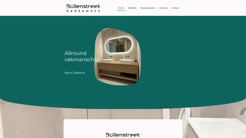 Website van Bollenstreekbadkamers