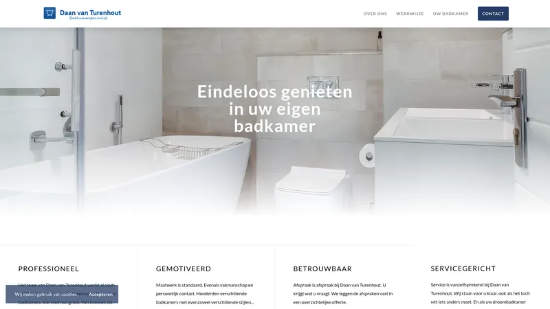 Website van Daan van Turenhout B.V.