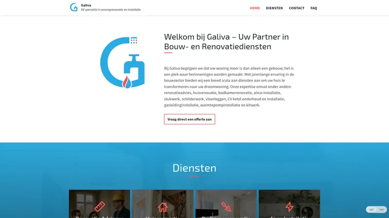 Website van Galiva