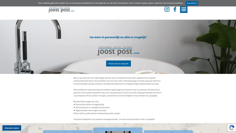 Website van Joost Post