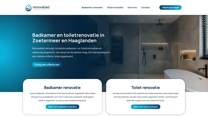 Website van Renovabad