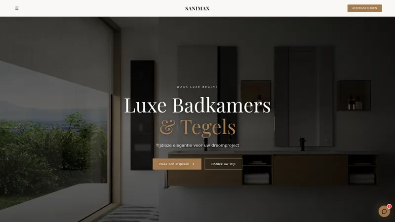 Website van Sanimax