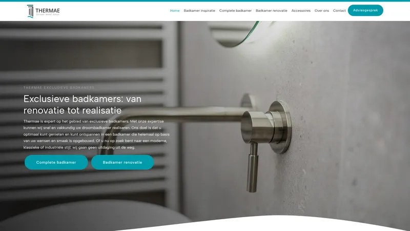 Website van Thermae
